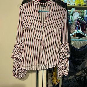 Red, White and Blue top